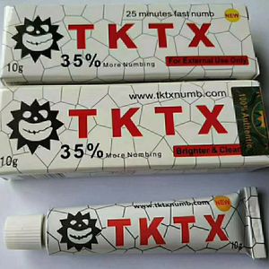 Tattoo original white TKTX 35%,can numb 3-4 hours,very good quality,i recommend!