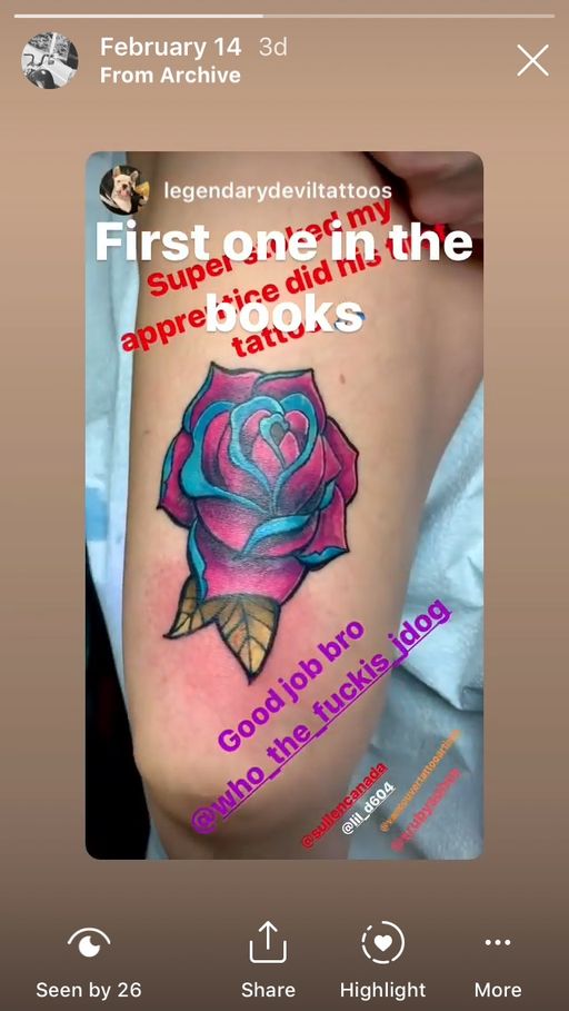Flash tattoo