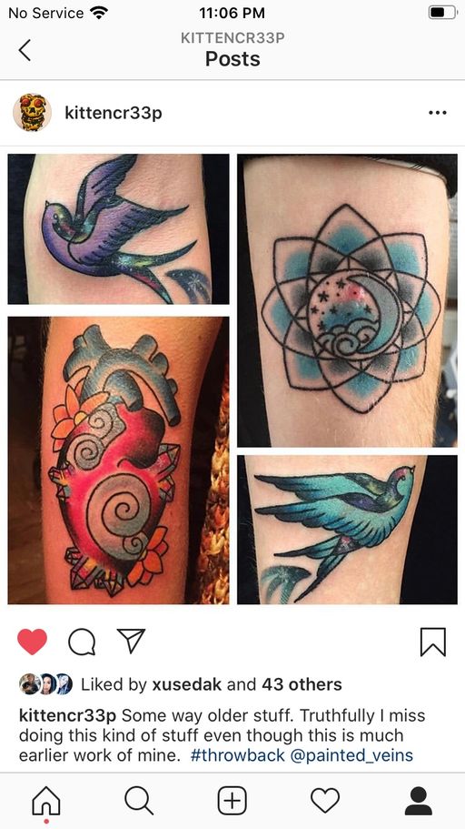 Flash tattoo