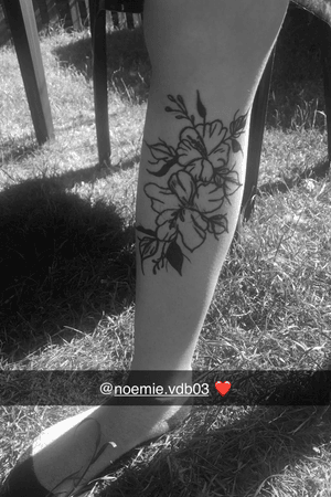 Did this on my gf just a sketch☺️🌺🌸