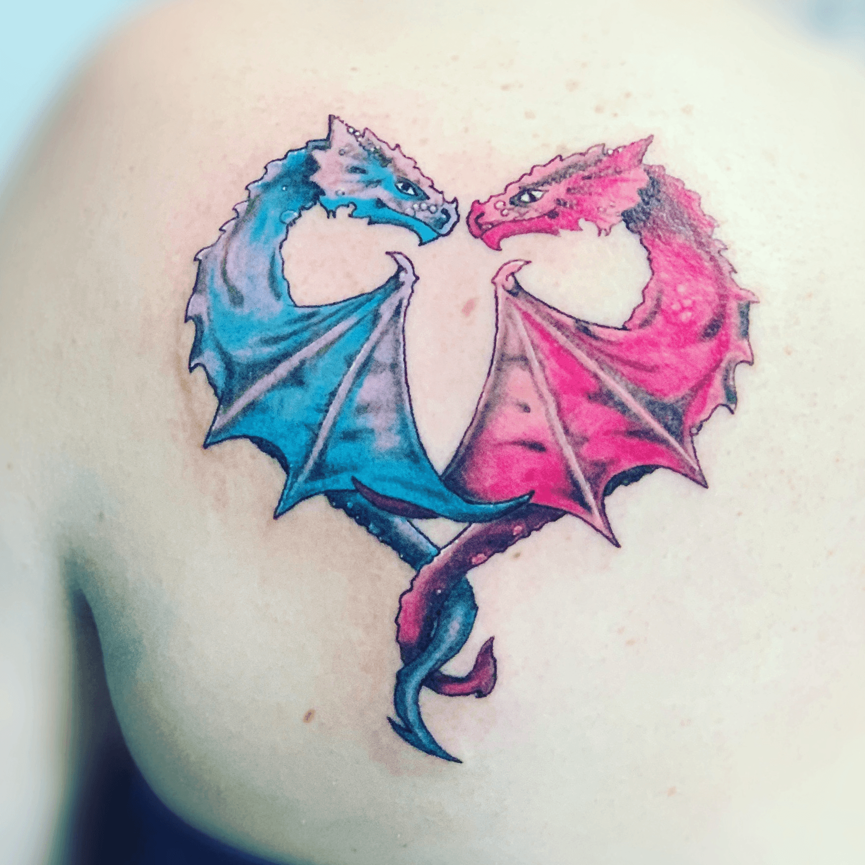 Matching Dragon Tattoo Inspiration For CouplesCouple Tattoo Ideas