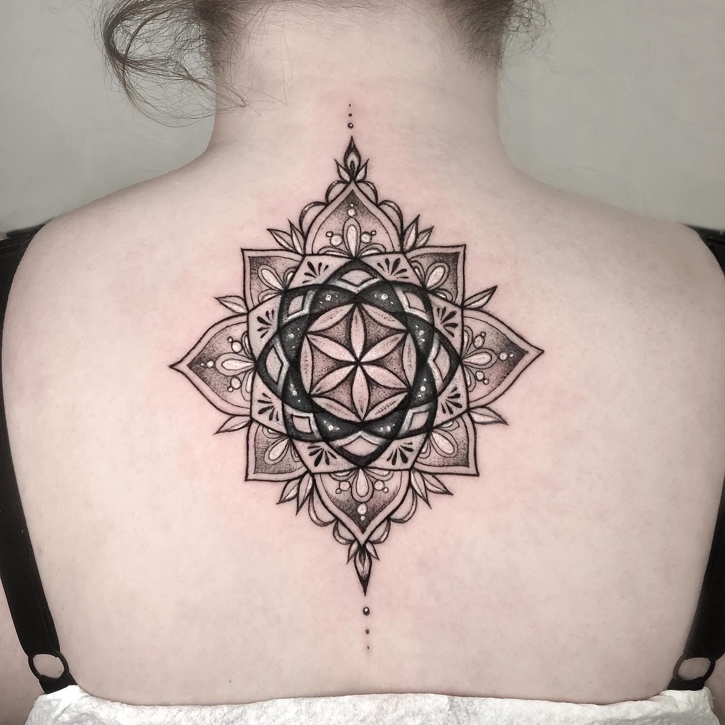 Tattoo uploaded by Anzhelika Berezhna • Cover up mandala tattoo  #mandalatattoo #tattoomandala • Tattoodo