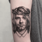 Kurt Cobain tattoo #kurtcobaintattoo #nirvanatattoo #kurtcobain