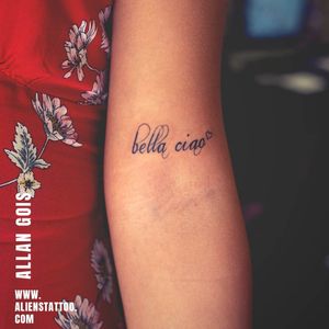 Bella Ciao Tattoo by Allan Gois at Aliens Tattoo India!