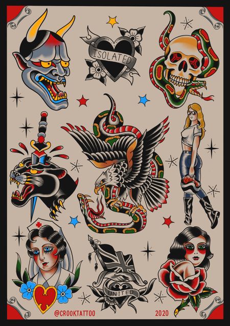 Flash tattoo