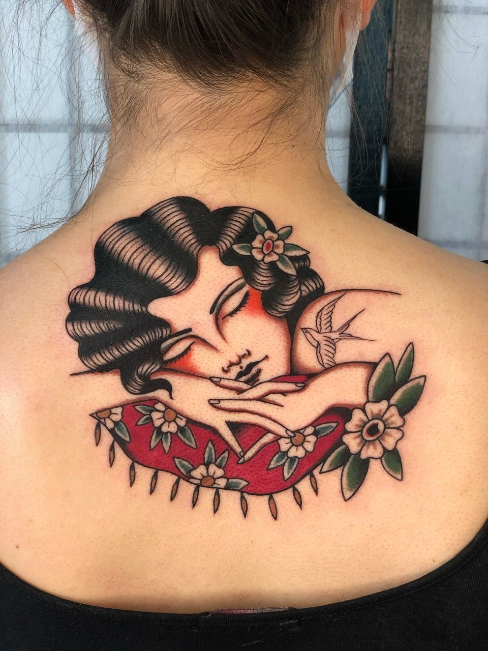 Golden Gaia Tattoo, image size:960x1280