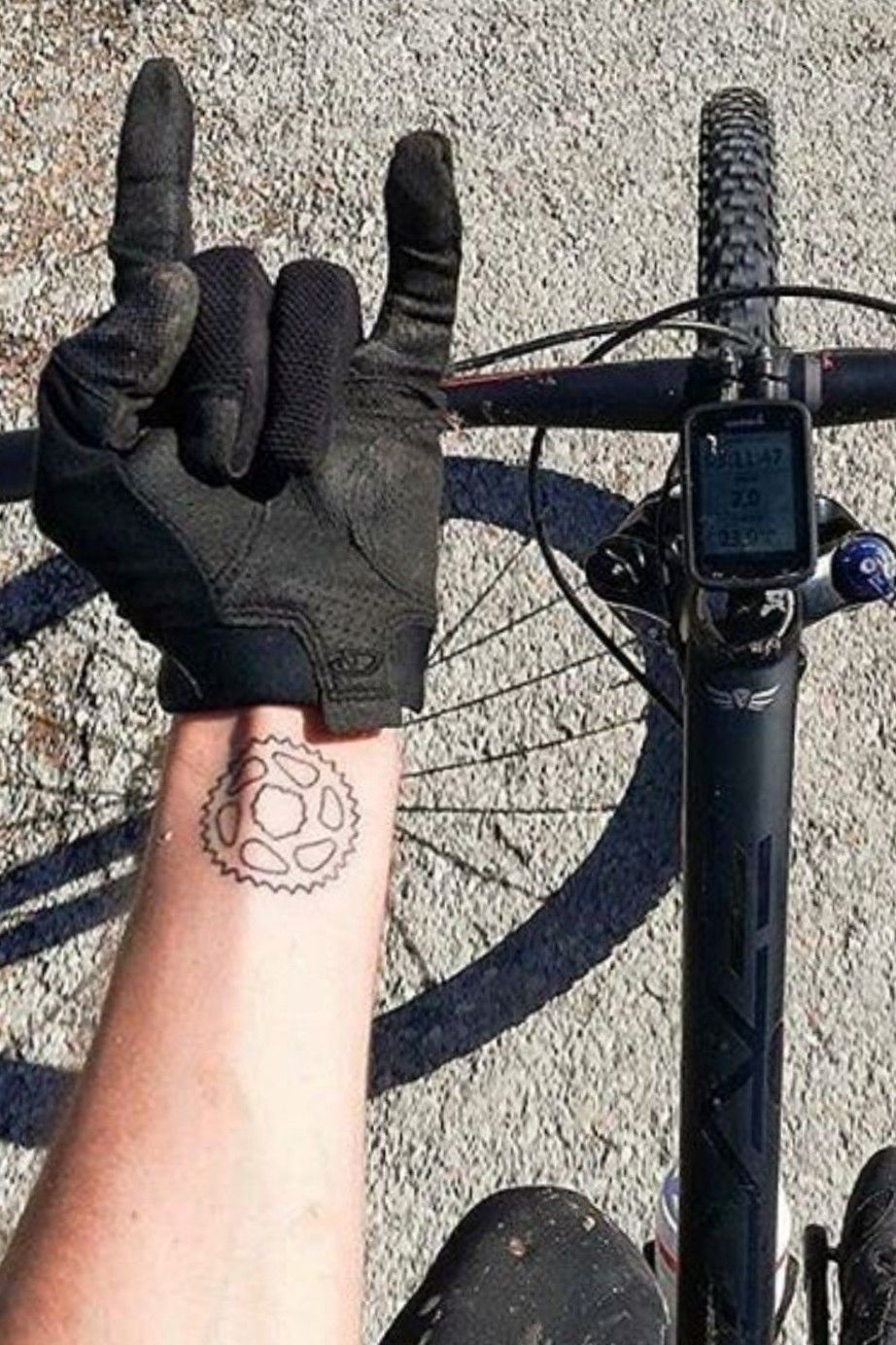 Tattoos of cyclists do you need any ideas
