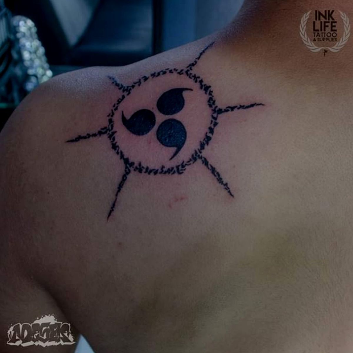 Tattoo uploaded by Maury Robledo • Sello de Maldición ⚫ • Tattoodo