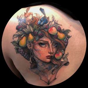 Tattoo by Maid & Magpie Tattoo