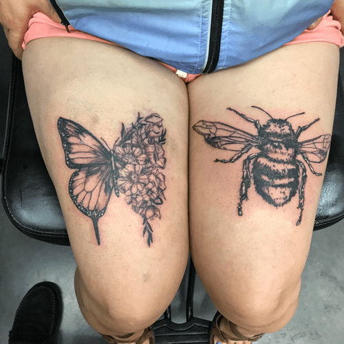 Tattoo Uploaded By Ryan Larose Float Like A Butterfly Sting Like A Bee Tattoodo