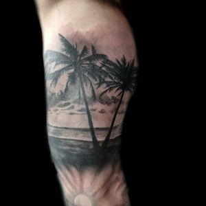 Paradise beach cover-up by artist/owner Mark Strong