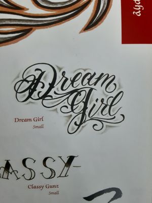 Dream girl (font) 