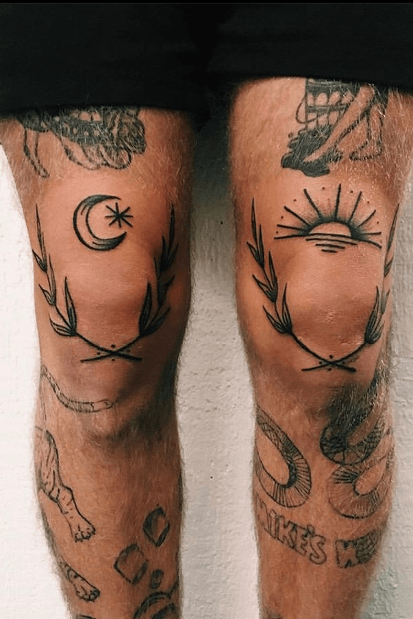 Cool 16 Above Knee Tattoo Ideas  InkMix Tattoo