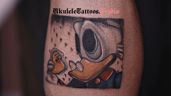 Tattoo from UkuleleTattoos.studio