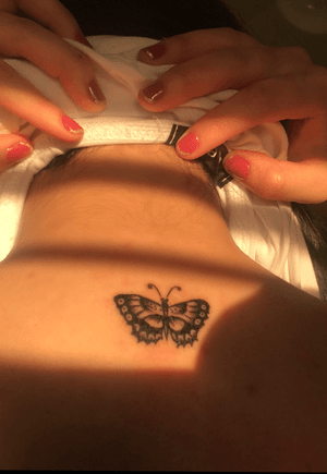 butterfly tat
