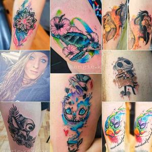 Tattoos by me. @angie.kay.inkfollow me on Facebook or Instagram. :) 