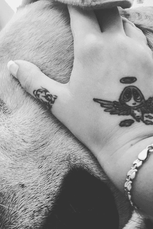#tattoo #lovetattoo #tattolover #blackangel #whitetiger