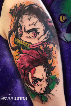 Kimetsu No Yaiba Tattoo 👺 Book your tattoo: +351 913 162 583 👽 Whatsapp Zaalunna@icloud.com DM 📩📩 .nocopy. #tattoo #tattoogeek #geek #tattoo2me #lisbontattoo #tattoo2us #inosukehashibira #kimetsunoyaibatattoo #nezukokamado #animetattoo #animemasterink #anime_tattoo #tattoocolors #gamerink #gamer #ink #animeink #gamerink #nezuko #epicgames #tanjiro #tanjirokamado #kimetsunoyaibaanime #sketchtattoo #blackandwhite #kimetsunoyaibafanart #kimetsunoyaibaedit #kimetsunoyaiba