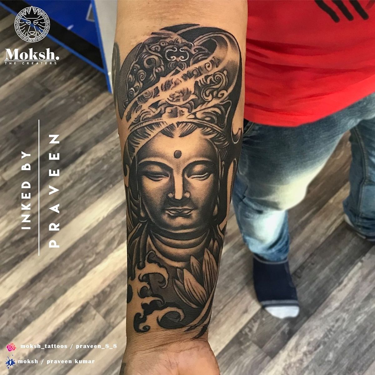 Tattoo uploaded by Moksh Tattoo • Tattoodo