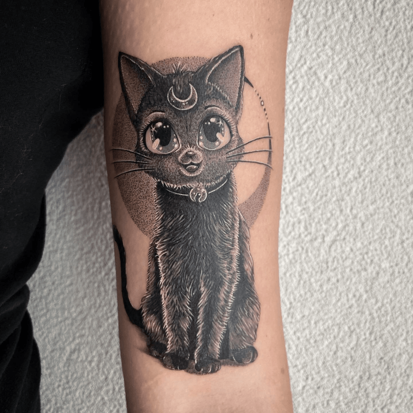 Luna sailor moon tattoo by tattoosuzette on DeviantArt