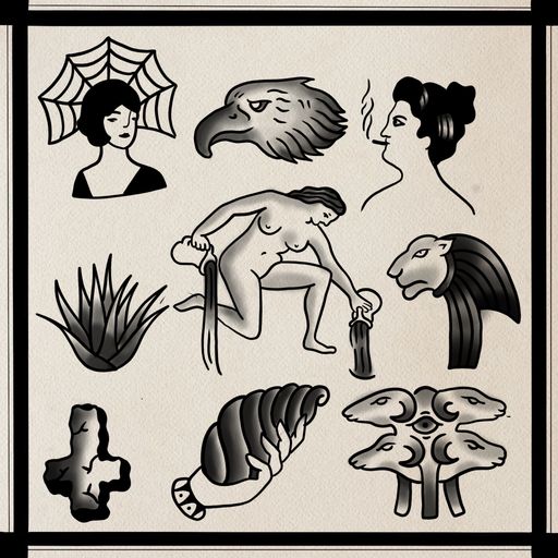 Flash tattoo