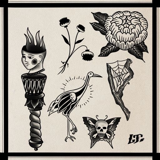 Flash tattoo