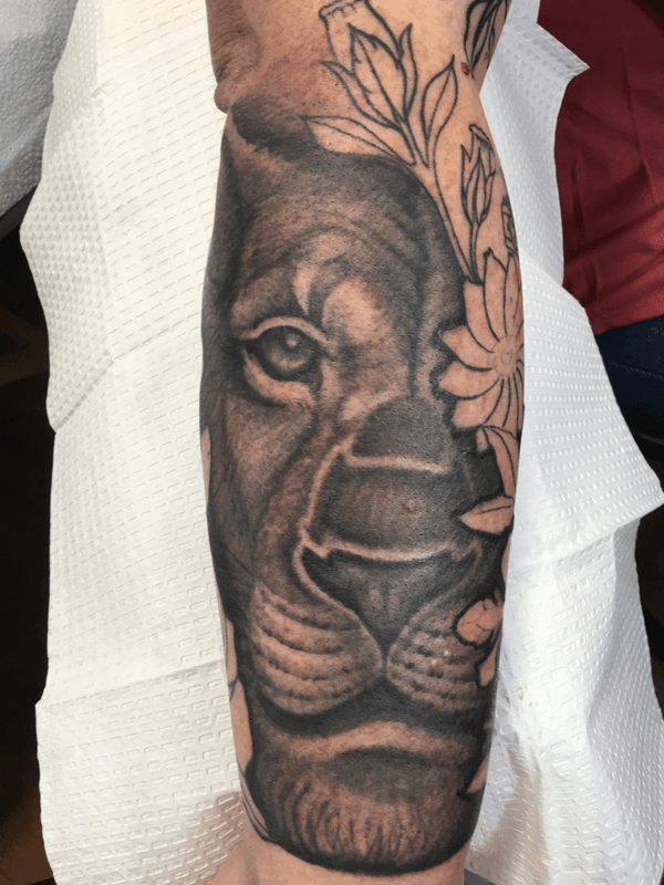 Tattoo from Cary Street Tattoo