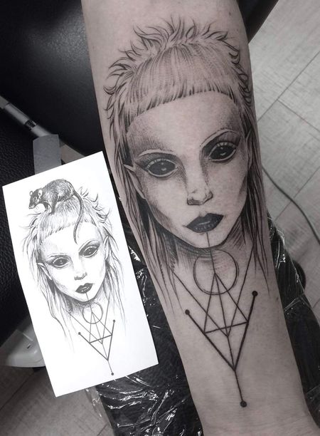 Flash tattoo