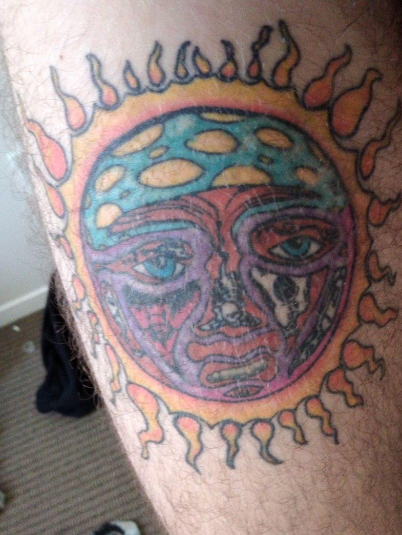 Sublime tattoo always grew up listening to them and finally got it  Just  need to go in for color  rtattoo
