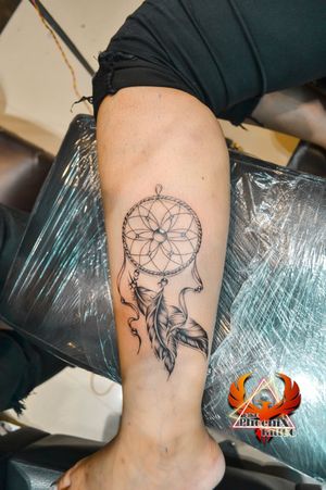 Dream Catcher 3d Tattoo Design #perfectlining #fineline #Tattoo #Legtattoo #girlstattoo #girlslove #ink #inkedgirl #coughtattoo #design #circletattoo #liningwork #besttattoo #chandigarh #Mohali #punjab #beautiful #art #artista #dreamcatchertattoo #tattoogirls #tattooartists #tattoolife #ideas #instagood 