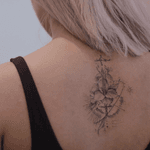 Hong Kong tattoo - Bauhinia & Sword #lesineatelier #lesinetattoo #tattoo #tattooartist #flashtattoo #tattooinspiration #inkaddict #tattoooftheday #flowertattoo #graphictattoo #finelinetattoo #tattooed #inklovers #blacktattooart #tattooist #botanicaltattoo #girlstattoo #symmetry #illustrativetattoo #symmetricaltattoo #tattooofinstagram #tattooisartmag #tattoodo #Tattoowork #blackandgreytattoo #inklove