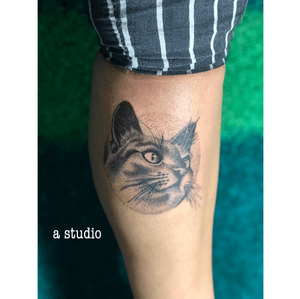 Tattoo by a studio