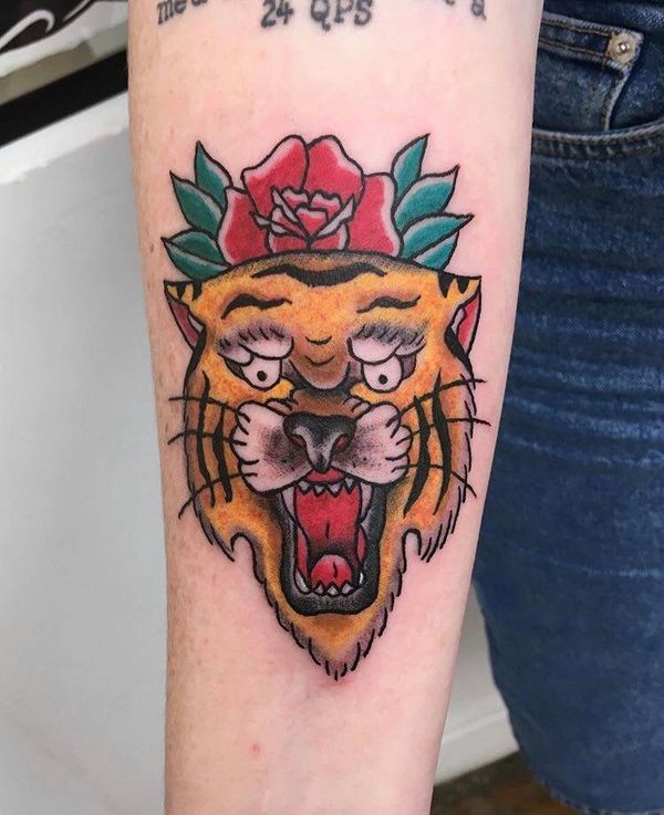 Tattoo from Le Tigre Salon