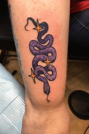 Little sneaky snake tattoo!