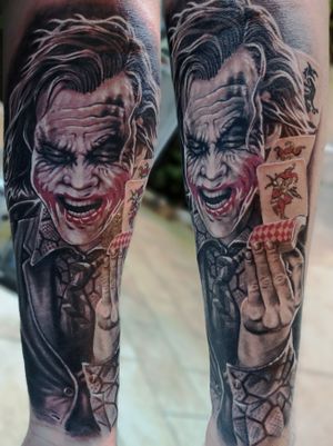 #joker #dc #darkknight #realistic #ocheretinz #wroclaw #inksearch