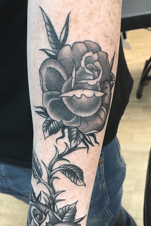 Part 2 black and grey roses 