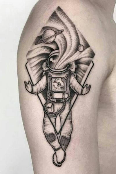 Explore the 21 Best Astronaut Tattoo Ideas (2020) • Tattoodo