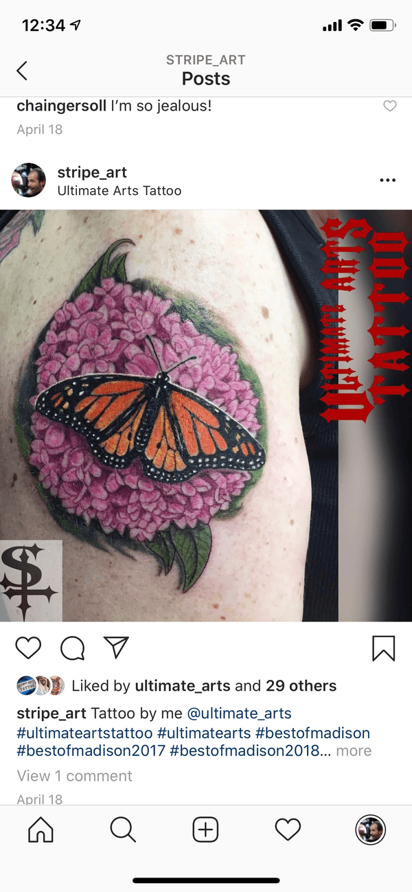 Tattoo from Stripe