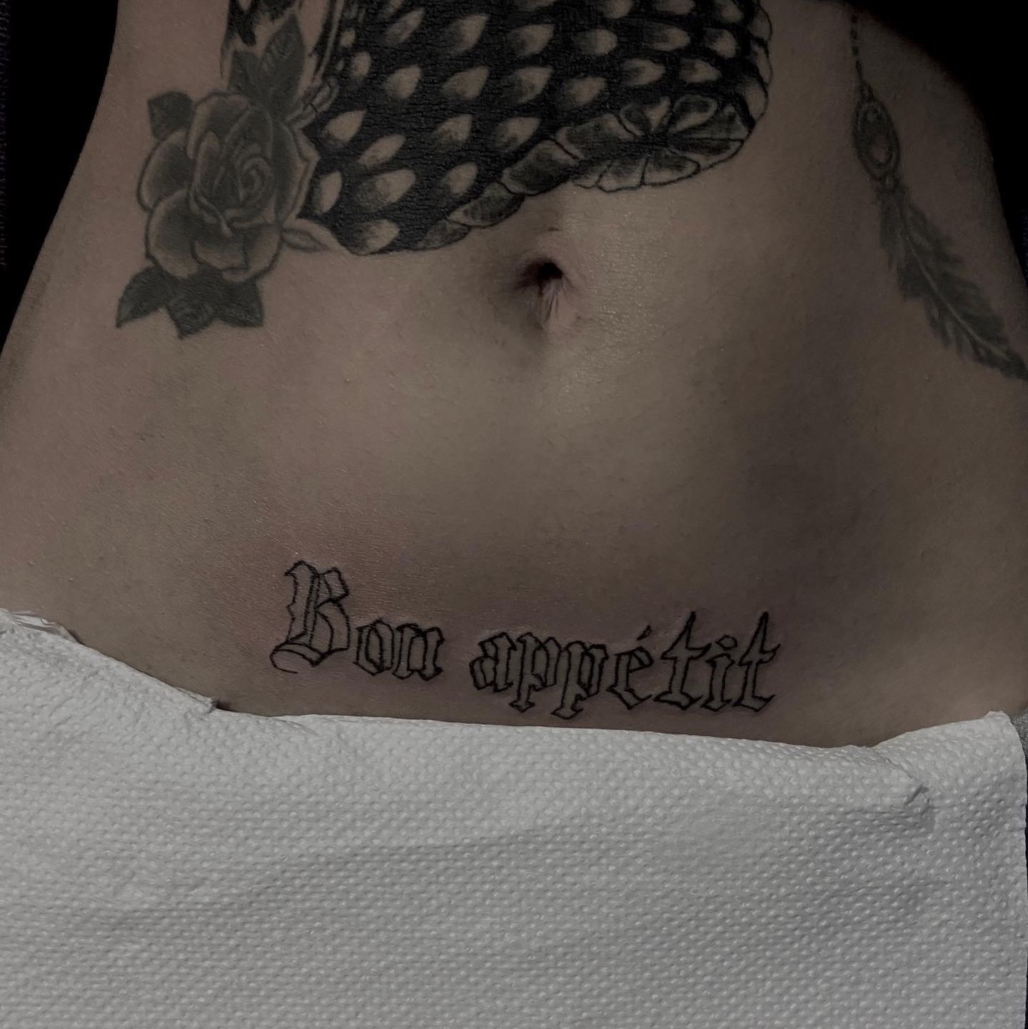 Tattoo Bon appétit | Татуировки, Тату