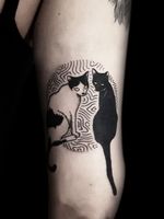 #cat #cattattoo #tattooart 