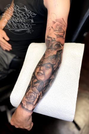 Start to a sleeve, about 7 hours m, on Austin, thanks for looking! 