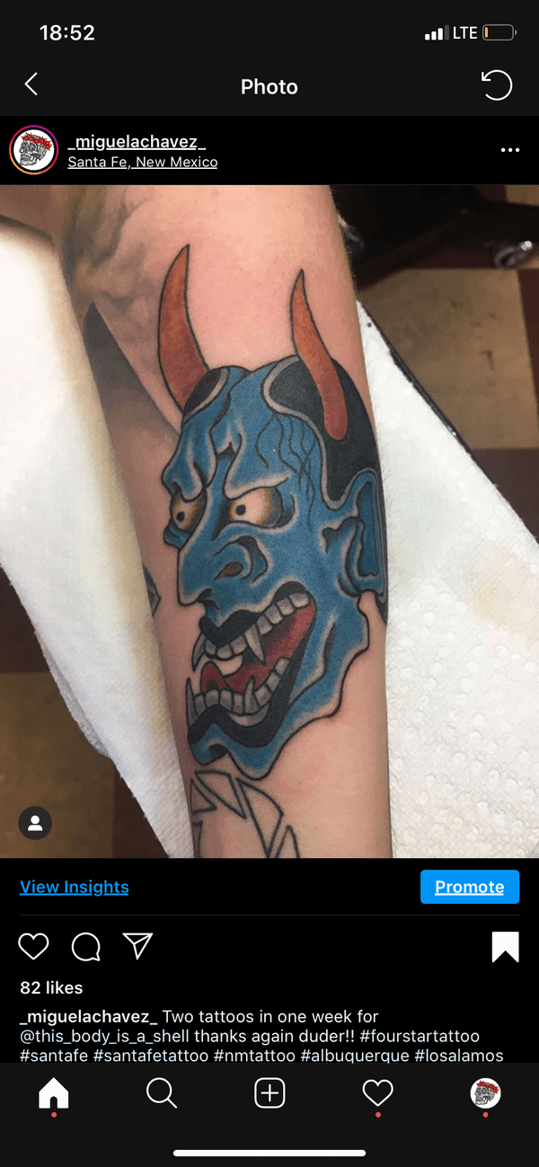 Tattoo from Miguel Chavez