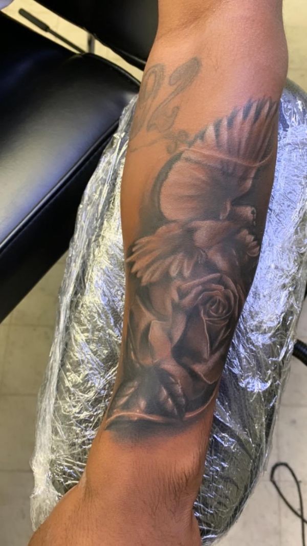 Tattoo from Derez Peters 
