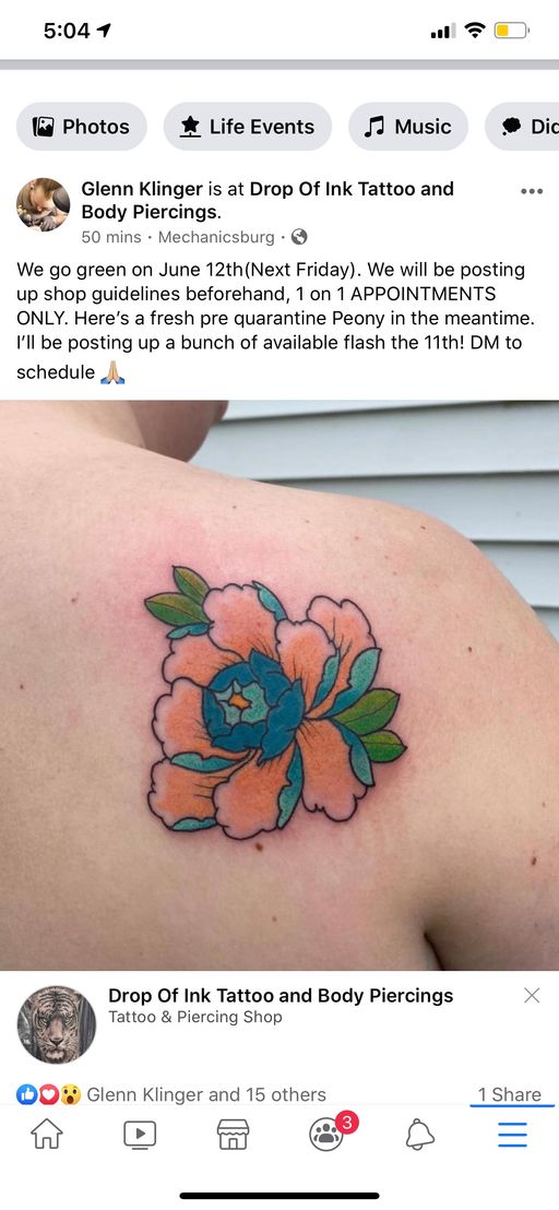 Flash tattoo