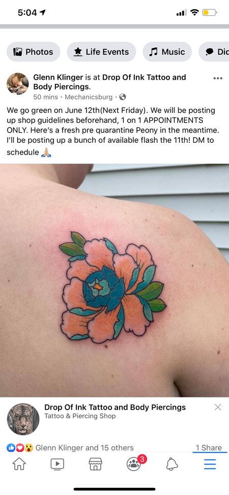 Flash tattoo