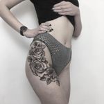 rose tattoo by Julita Anulewicz #JulitaAnulewicz