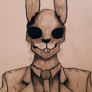 Idea, drawing Bunny Man 