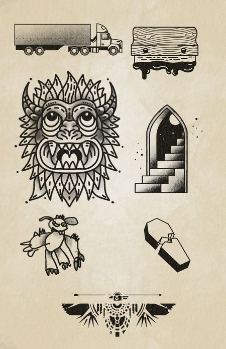 Flash tattoo
