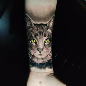 Gato Cat tattoo 