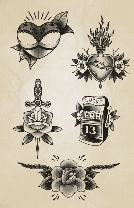 Flash tattoo